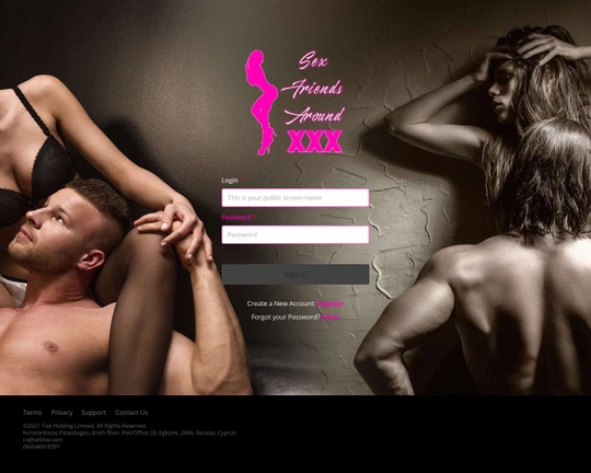 Sex Friends Around Logo