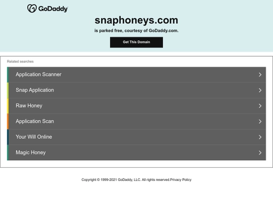 Snap Honeys Logo